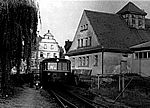 VT 95 wendet in Schillingsfürst (Quelle: Bufe, Fränkische Nebenbahnen)
